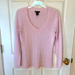 Womens light pink sweater